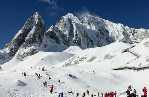 玉龙雪山景区海拔