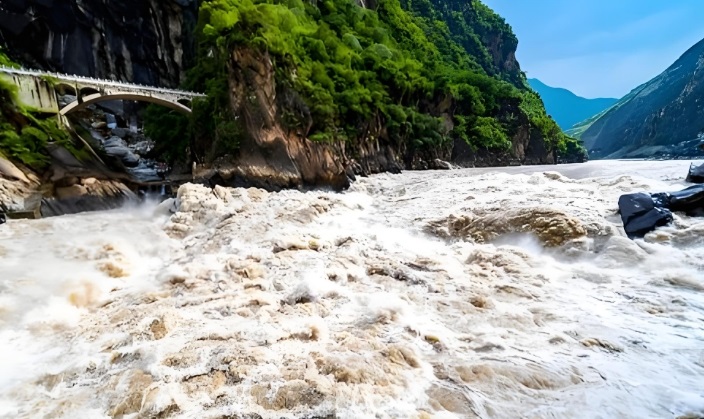 虎跳峡高路徒步线路